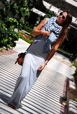 Shoes With A Maxi Dress, Denim skirt, Casual wear: Denim skirt,  shirts,  Maxi dress,  Casual Outfits,  Maxi Dress Shoes  
