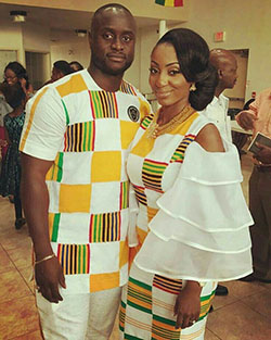 Modele tenue africaine couple, Kente cloth: African Dresses,  couple outfits,  Kente cloth,  kita loincloth  