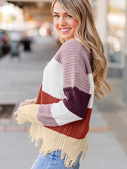 Gap Colorblock Block Sweater for ladies: Gap Colorblock,  Sweaters Outfit,  Stripe Sweater  