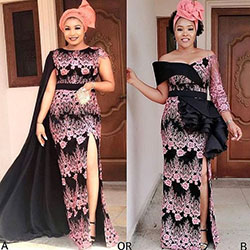 Aso Ebi Styles, African wax prints: Cocktail Dresses,  Backless dress,  Aso ebi,  Aso Ebi Dresses  