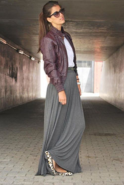 Find these faldas largas grises, Twinset Long Skirt: Skirt Outfits,  Maxi dress,  Casual Outfits  