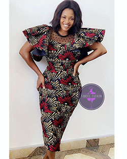 One of the best African wax prints, African Dress: African Dresses,  Maxi dress,  Kente cloth,  Short Dresses  
