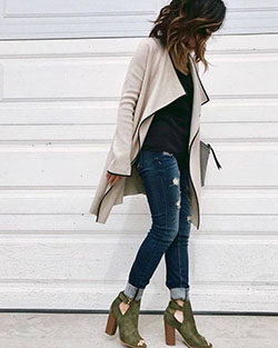 Latest Ankle Boots Outfits For Teenagers | Women's High Boots Ideas For  Fall Season | Casual High Boots Outfit, Cute Thigh High Boots, High Boots  For Teens