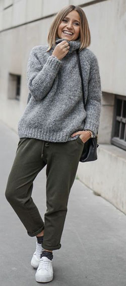 Attractive ideas for joggers sweater outfit, Casual wear: Casual Outfits,  Joggers Outfit  