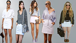 Chic Way to Wear White Denim Skirts | Every Women Should Try: 