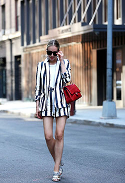 Trendy Shorts Suit Womens: Suit Outfits  