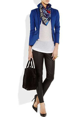 Outfit ejecutivo con saco azul: Business casual,  Navy blue,  Royal blue,  Cobalt blue,  Blazer Outfit,  Electric blue,  Casual Outfits  