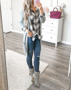 Super cute winter outfits, Winter clothing: winter outfits,  Long Cardigan Outfits  