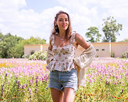Cool Summer Looks For GIrls: summer outfits,  Floral design,  Photo shoot  