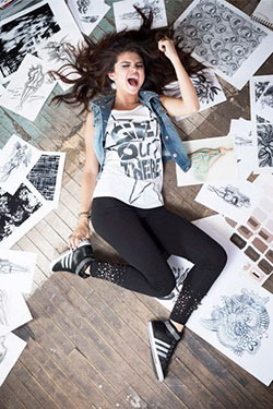 Selena gomez adidas neo 2013: Denim Outfits,  Taylor Swift,  Selena Gomez,  Alex Russo,  Photo shoot  