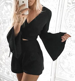 I love everything about this outfit! little black dress, Formal wear: Formal wear,  Night Out Outfits  