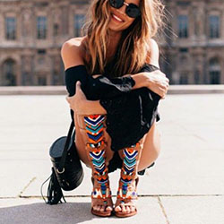 Must have bohemian boho shoes, Sam Edelman: Platform shoe,  Sam Edelman,  Gladiator Sandals Dresses  