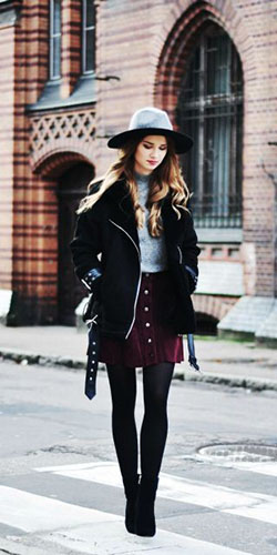 Feel free to see these cute winter wear, Winter clothing: winter outfits,  Skirt Outfits,  Fashion accessory  