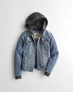 Denim Vest Outfit Ideas, Hollister Co., Jean jacket: Denim Outfits  