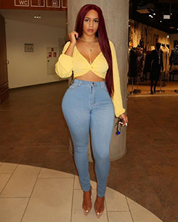 Tiffanie Ray Hot Photos, Slim-fit pants, Crop top: Crop top,  Slim-Fit Pants,  Fashion Nova,  Tiffanie Ray,  Floyd Mayweather  