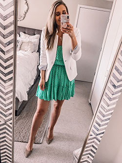 Best of shirt dress ootd, Wedding dress: Blazer Outfit  