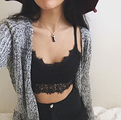 Summer Aesthetic Korean Outfits Tumblr: Bralette Outfits,  Bralette Bras,  Bralette Blouse,  Bralette Crop Top,  Bra Bralette Outfits  