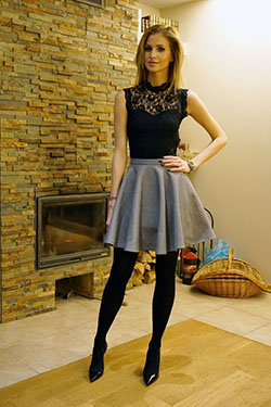 Just fantastic tights heels outfits, Hansel from Basel: High-Heeled Shoe,  Mini Skirt Outfit  