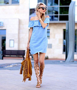 Outfits with gladiator sandals, High-heeled shoe: Crop top,  High-Heeled Shoe,  Gladiator Sandals Dresses  