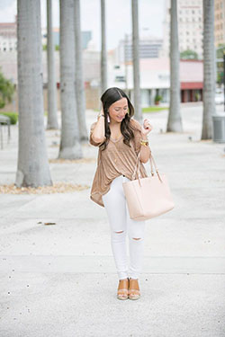 Outfits With White Denim: White Denim Outfits  