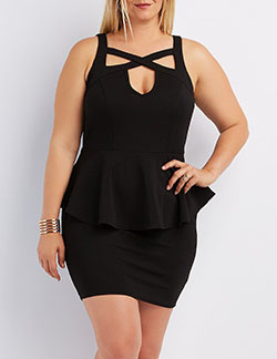Charlotte Russe Fashionable Cocktail Dress For Plus-Size Girls: Plus size outfit,  Cocktail Outfits Summer,  Cute Cocktail Dress,  Girls Outfit Plus-Size,  Plus Size Party Outfits,  Cocktail Party Plus-Size,  Curvy Cocktail Dresses  