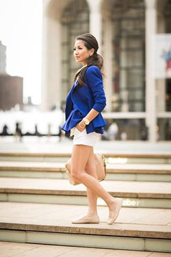 Everyone to check tod loafer outfits, Casual wear: fashion blogger,  Blazer Outfit,  Casual Outfits  
