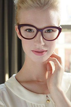 Find these lovely thick glass lenses, Cat eye glasses: Nerdy Glasses  