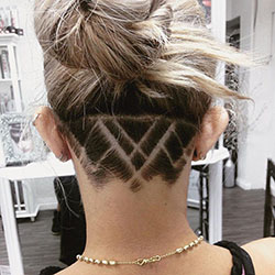 Popular designs for hair tattoo girl, Human hair color: Hairstyle Ideas,  Sleeve tattoo,  Bob Hairstyles,  Tattoo artist,  Hair tattoo  