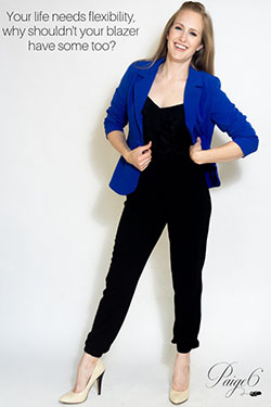 Lovely fashion model, Bleu Rod Beattie: Blazer Outfit,  Formal wear,  Casual Outfits  