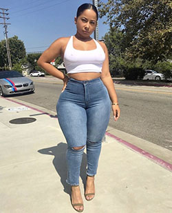 Cute and stylish ciera rogers sexy: Tight Jeans Outfit  