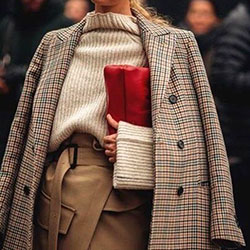 Classy Oversized Plaid Blazer Outfit: Casual Plaid Blazer Style,  Checkered Blazer Outfit,  Plaid Blazer Style,  Plaid Blazer Outfit,  Trendy Plaid Blazer,  Plaid Blazer  