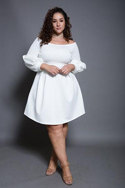 Lovely Dresses For Curvy Females: Plus size outfit,  Plus Size Party Outfits  