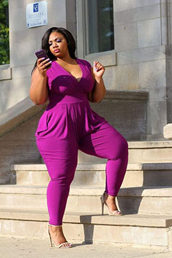 Cute Jumpsuit Evening Outfits For Plus Size Teenage Girl: Cute Chubby Girl Outfits,  Classy Jumpsuit Outfit,  Jumpsuit For Girls,  Trendy Jumpsuit Outfit,  Jumpsuit For Chubby Girl  