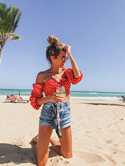 Fashionable Beach Clothing For Ladies: Beach outfit,  Trendy Beach Dresses  