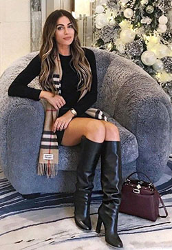Cute Boots Outfits For Fall: Combat boot,  Boot Outfits,  Chap boot  