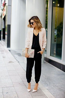 Check out great picks of dressy work outfits, Casual wear: Romper suit,  Smart casual,  Business casual,  Fashion accessory,  Casual Outfits,  Joggers Outfit  