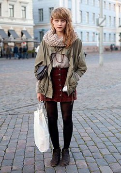 Finest ideas for second hand outfits, Street fashion: Skirt Outfits,  Street Style  