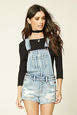 Sweet ideas for fashion model, Photo shoot: Christmas Day,  Photo shoot,  Overalls Shorts Outfits  