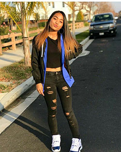 High school bad girl outfits for school: Air Jordan,  School Outfit,  Casual Outfits,  School Outfits 2020  