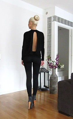 Cos Open Back Shirt Outfits, Little black dress, Fashion Love: instafashion,  Top Outfits  