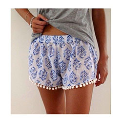 Pom pom pj shorts, Casual wear: Shorts Outfit,  Fashion accessory,  Casual Outfits  