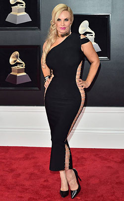 COCO AUSTIN at the 2018 Grammys, Red Carpet Event: Celebrity Fashion,  celebrity pictures,  Hollywood Award Function,  Celebrity Gowns,  Red Carpet Pictures,  Beautiful Celebs Pics,  Grammys  