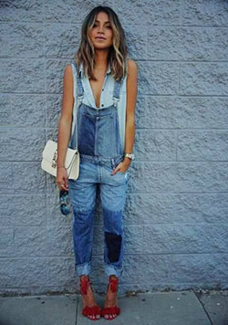 Dungarees Fashion | Date Outfits Ideas: FASHION,  Outfit Ideas,  Casual Outfits,  First Date  
