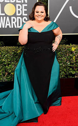 KEALA SETTLE at the 2018 Golden Globes, Red Carpet Fashion: FASHION,  Red Carpet Dresses,  celebrity pictures,  Hollywood Award Function,  Red Carpet Pictures,  Beautiful Celebs Pics,  Golden  