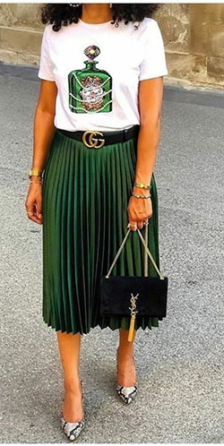 Outfit Idea - Gorgeous Green | Summer Outfit Ideas 2020: Outfit Ideas,  summer outfits  