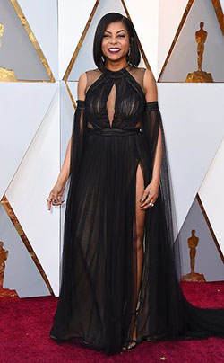 TARAJI P. HENSON at the 2019 Oscars, Red Carpet Best Dress: Dresses Ideas,  Celebrity Outfits,  Celebrity Fashion,  Celebrity Gowns,  Red Carpet Hairstyle,  Red Carpet Dresses,  Oscars  