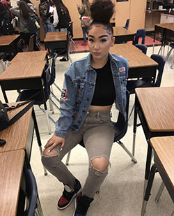 cute Baddie Tomboy Jordan Outfits For Girls: Bralette Crop Top,  Stylish Jordans,  Cute Jordans Outfits,  Jordans Outfits,  Trendy Jordan  