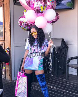 Cute High School Black Girl Birthday Outfits 2020: Classy Fashion,  Birthday outfits,  Boot Outfits,  Cute Birthday Outfits  