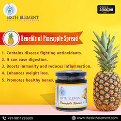 Benefits of Pineapple Spread: 