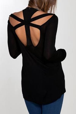 Open Back Shirt Outfits, DÃ©colletage, Tube top: Casual Outfits,  Top Outfits  